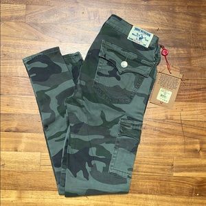 Super rare hard to find True Religion Camo skinny